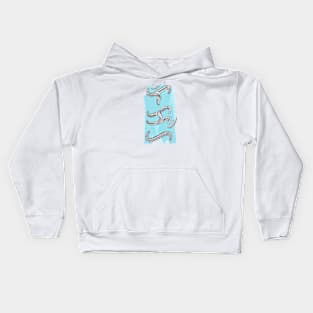 Tribal line Art / Baybayin word Likha (Creation) Kids Hoodie